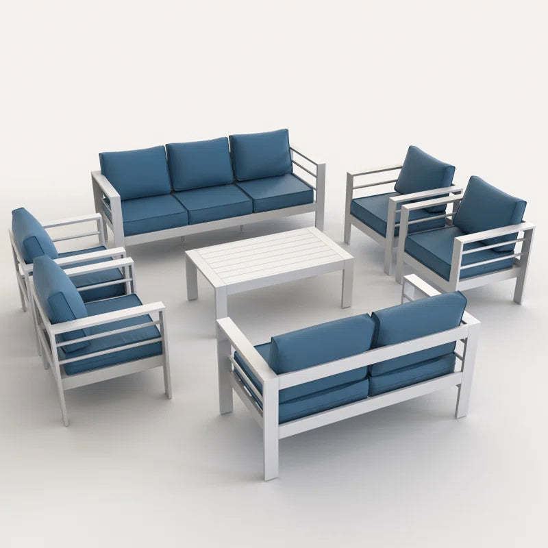 Roussel Patio Set Seating for 9