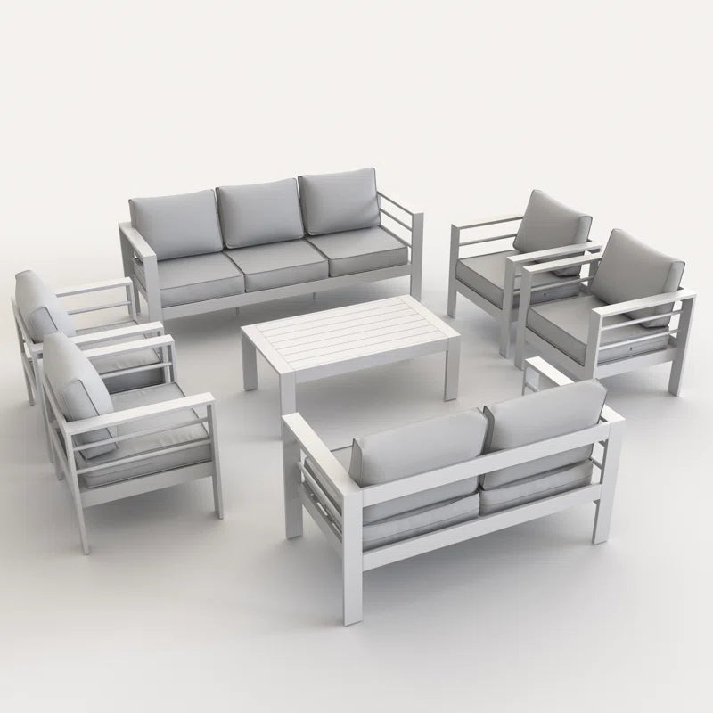 Roussel Patio Set Seating for 9