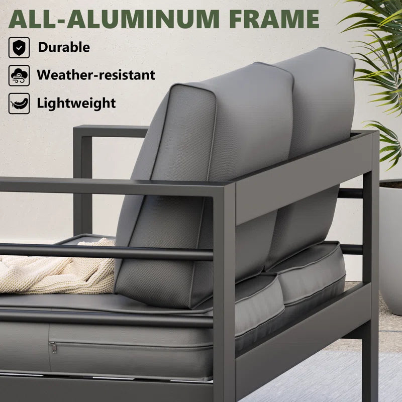 Roussel Patio Set Seating for 9